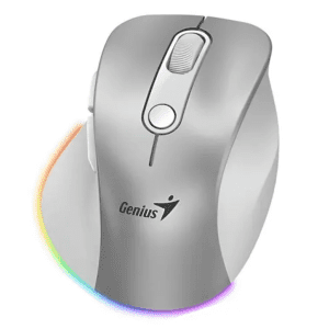 mouse genius ergo 9000s inalambrico recargable silver ergonomico vertical rgb 3.png
