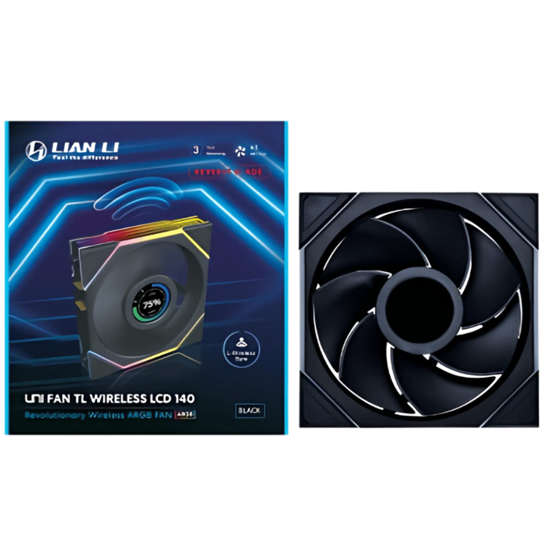 lian li uni fan tl lcd wireless 14rtllcd1w1b lal 1.png lian li uni fan tl lcd wireless 14rtllcd1w1b lal 1.png