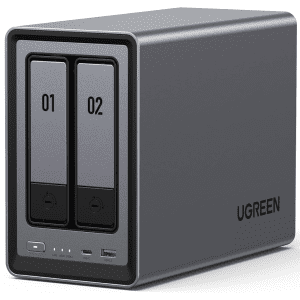 ugreen nasync dxp2800 2 bay desktop nas intel dxp2800 lal 1.png